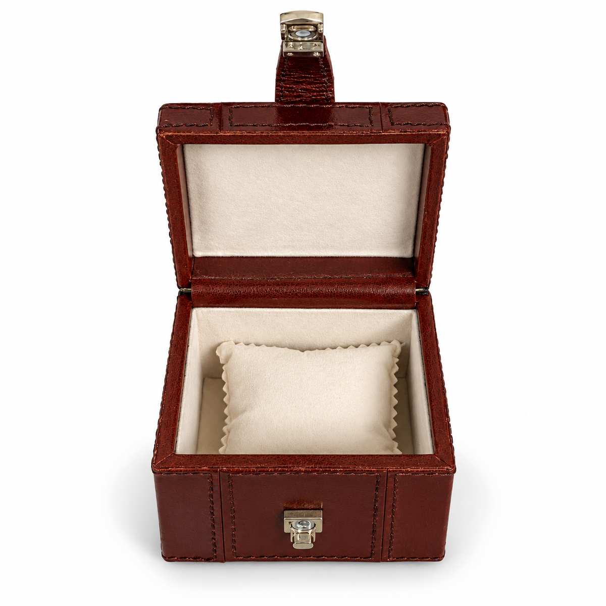 Personalised Leather Single Watch Box