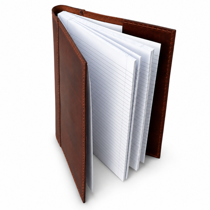 A5 Pheasant Leather Notebook Cover