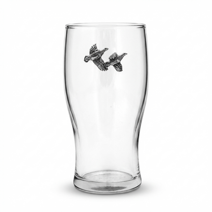Game Shooting Tulip Pint Glass
