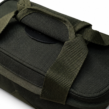 Personalised Green Canvas Shotgun Cartridge Bag