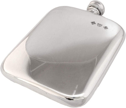 Pewter Hip Flask Front