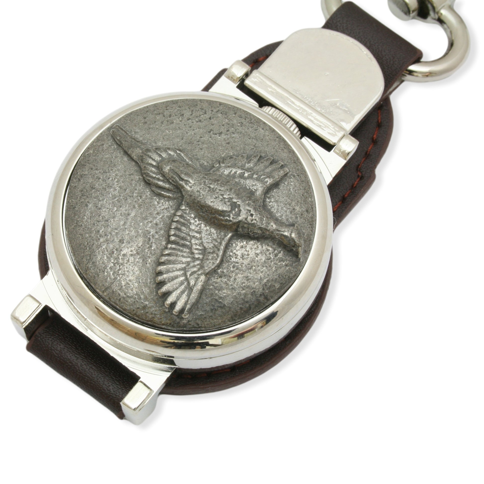 Pheasant Leather Fob Watch