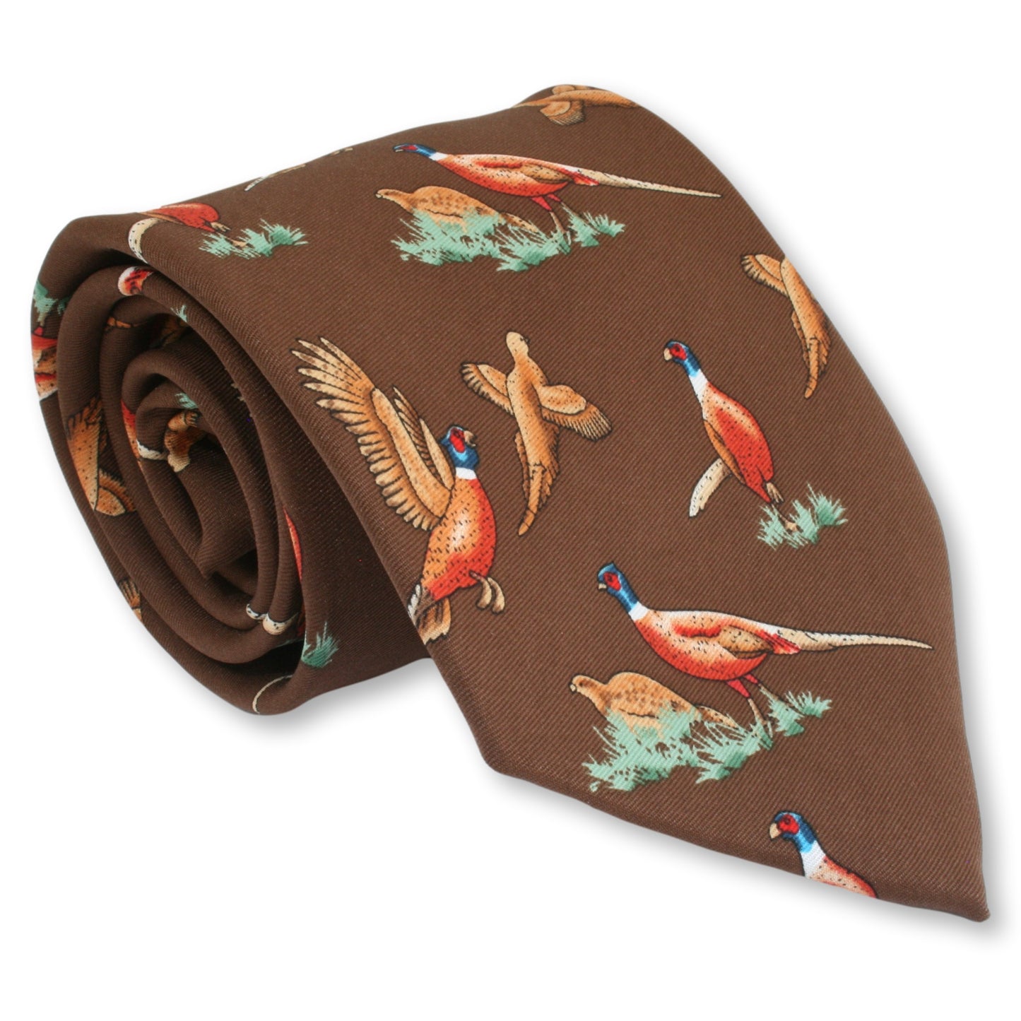 Brown Pheasant Tie