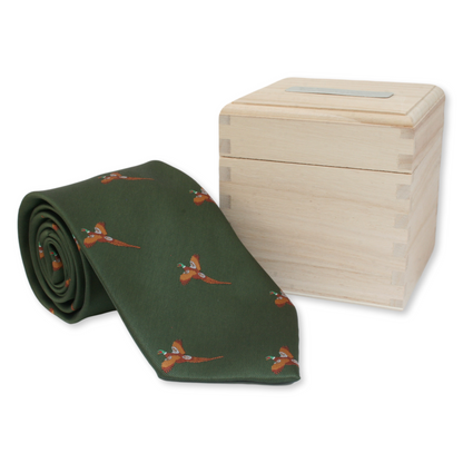 Green Pheasant Tie
