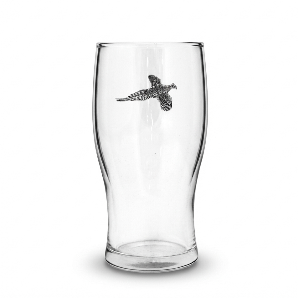 Game Shooting Tulip Pint Glass