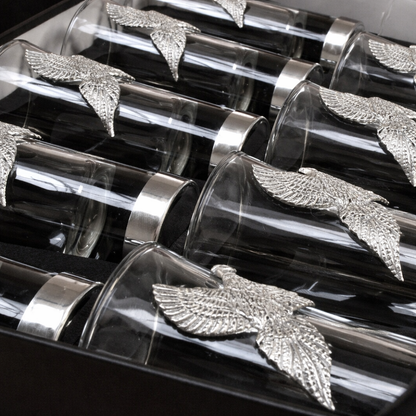 Close up of pheasants lay in gift box