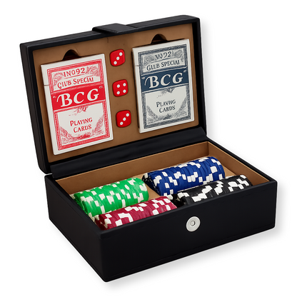 Personalised Game Shooting 80 Chip Poker Set