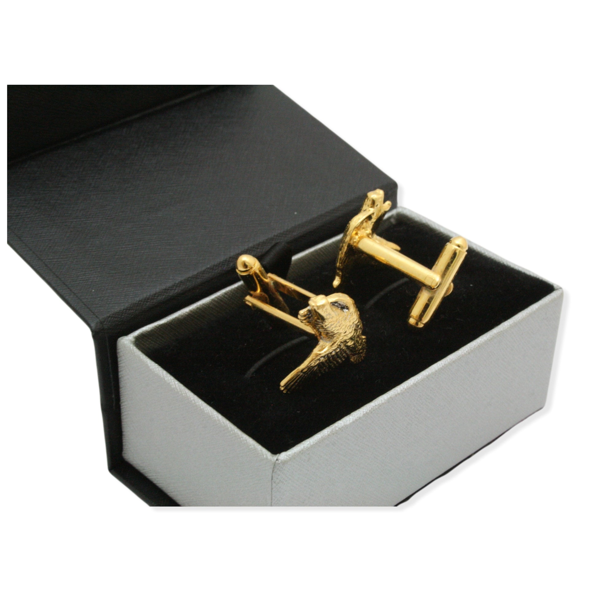 Quail Gold Cufflinks