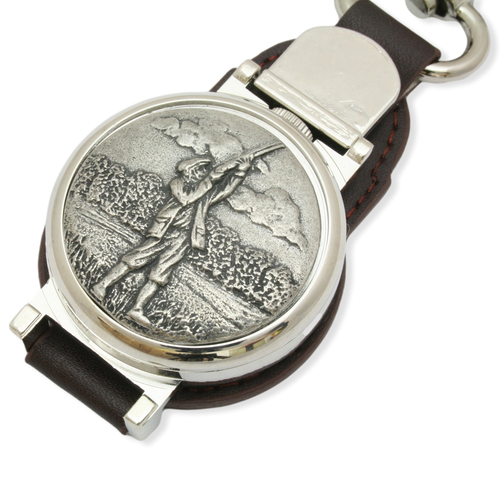 Shooter Leather Fob Watch