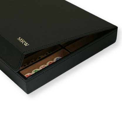 Embossed Dominoes, Cards & Game Dice Set