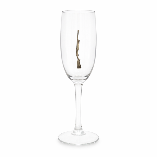 Shotgun Design Champagne Glass