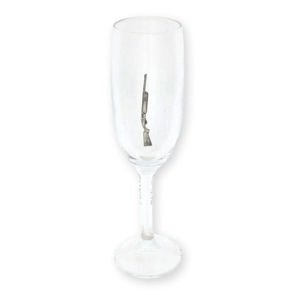 Shotgun Design Champagne Glass