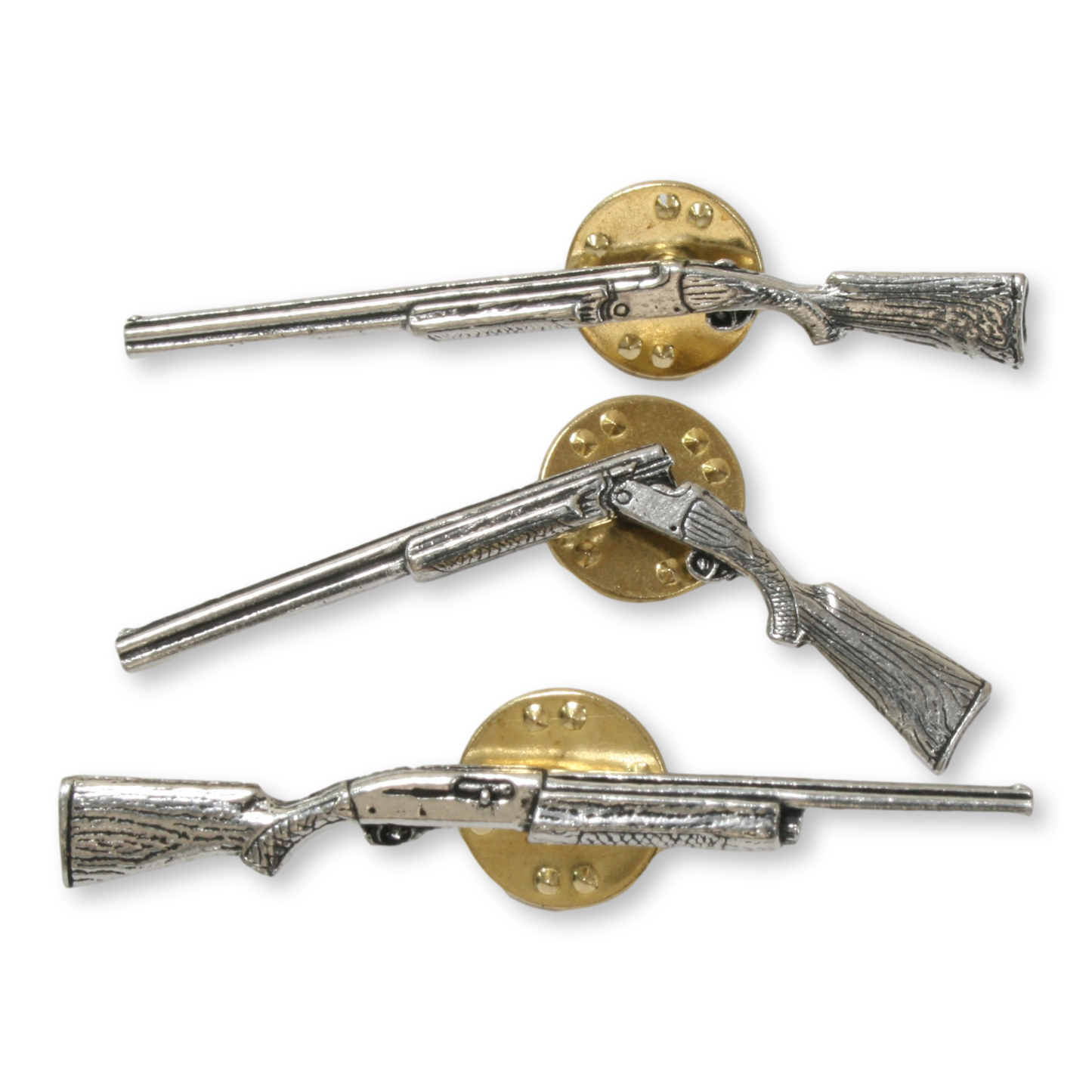 Shotgun Pewter Badge