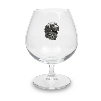 Spaniel Brandy Glass