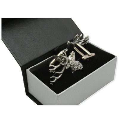 Stag Pewter Cufflinks