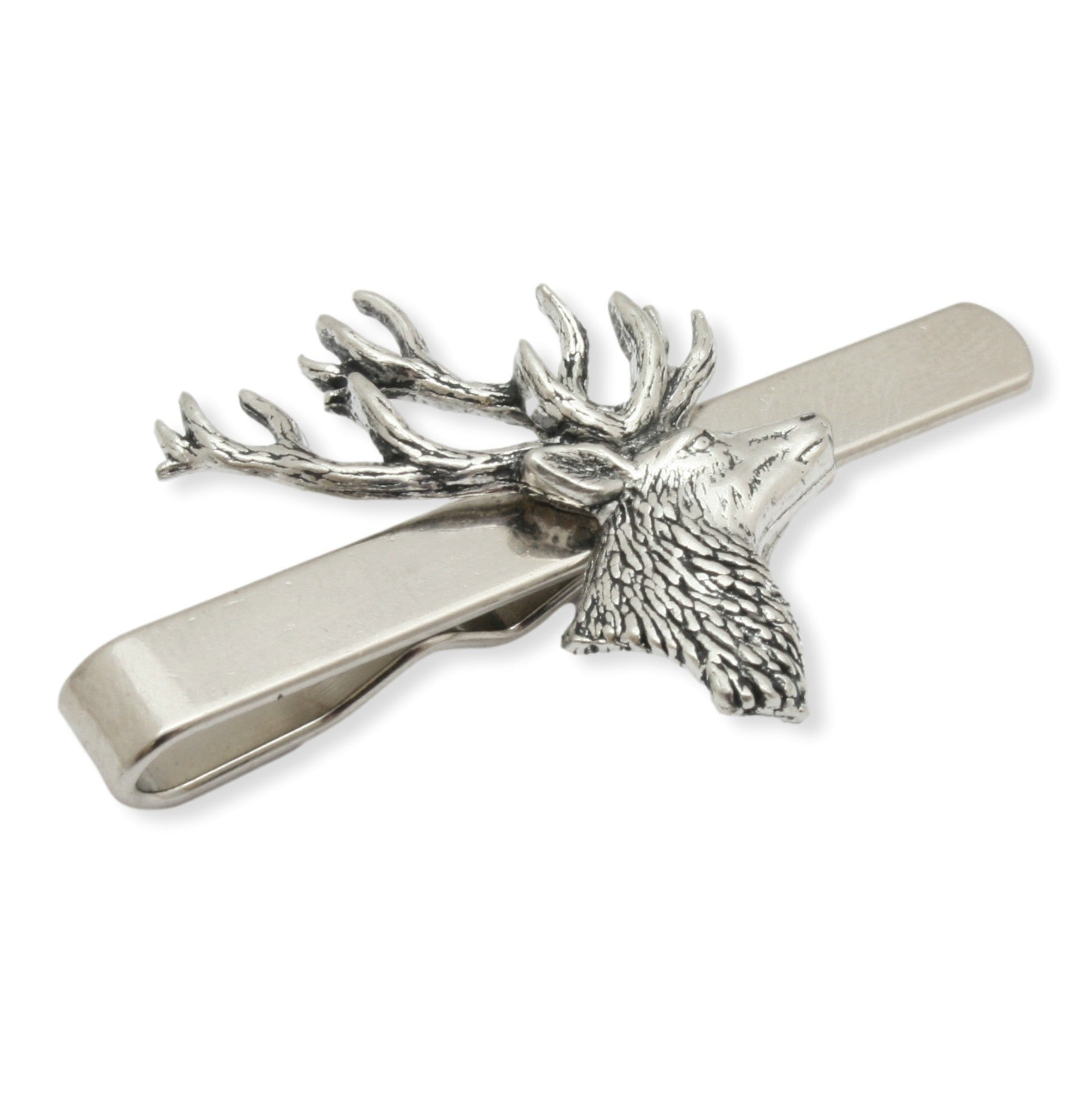 Stag Head Tie Slide