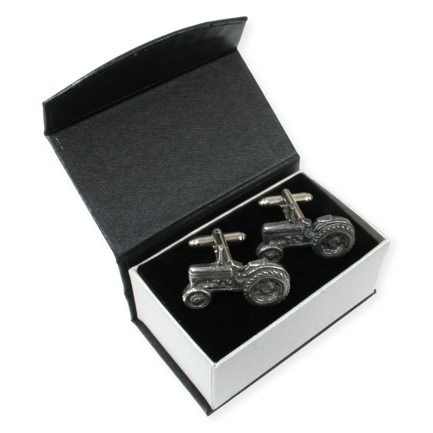 Tractor Cufflinks In Box 