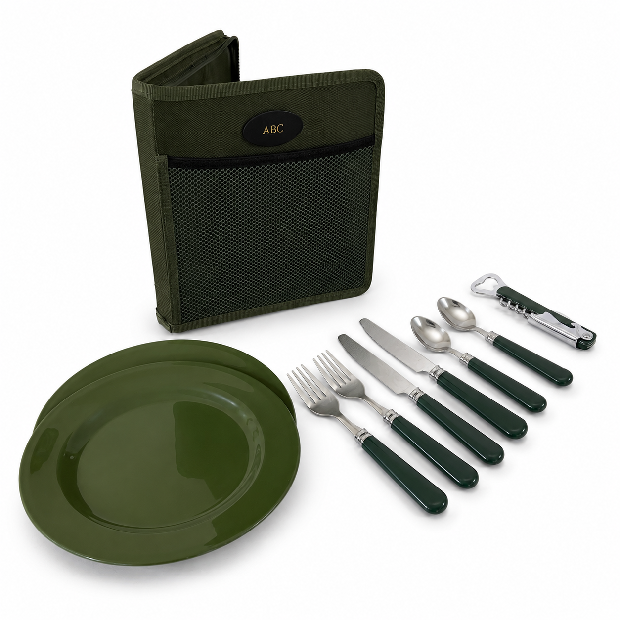 Personalised Travel Cutlery Set for Two