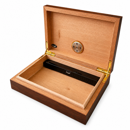 Wooden Travel Cigar Humidor Storage Case