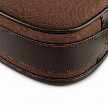 Personalised Canvas Cartridge Bag & Shotgun Gun Slip Brown