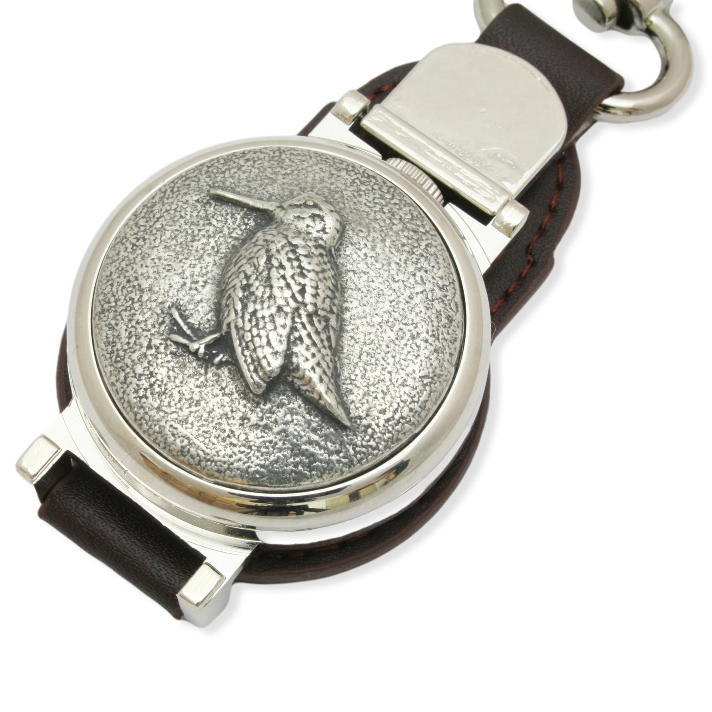 Woodcock Leather Fob Watch