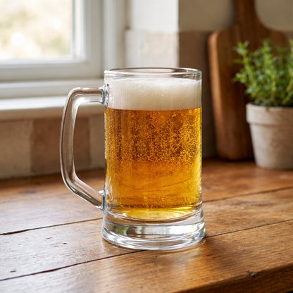 Shotgun or Rifle Glass Tankard 600ml