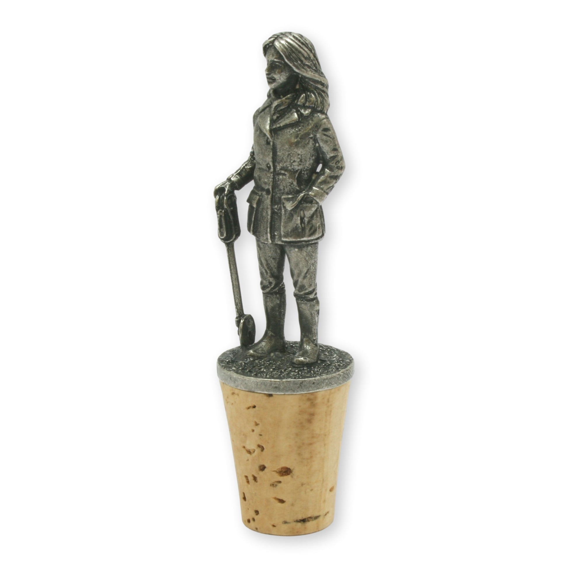 country lady wine stopper front