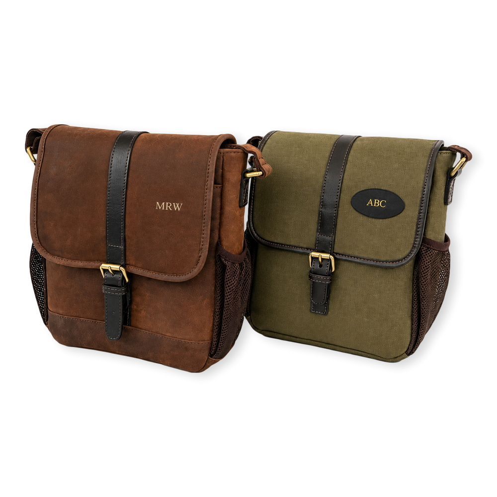 Personalised Dog Training Bag in Leather Or Canvas