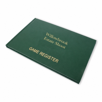 Personalised Shoot Name Game Register
