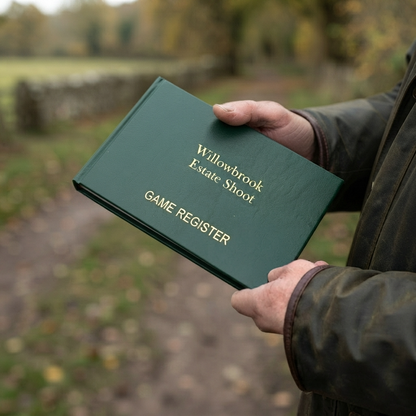 Personalised Shoot Name Game Register