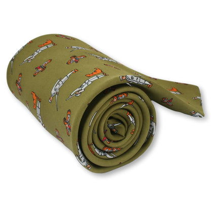 green game shooting tie back