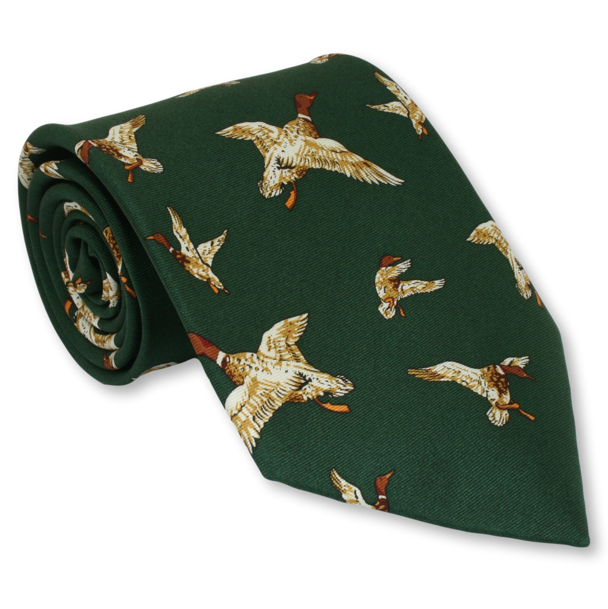 green duck tie gamekeepers cottage gifts