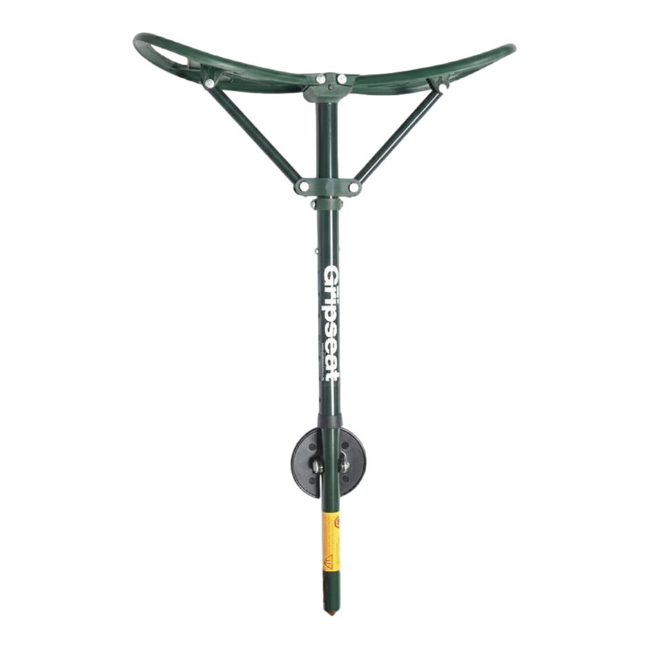 Bisley Gripstick Shooting Seat – Adjustable Stick Seat with Magnetic Cartridge Collector