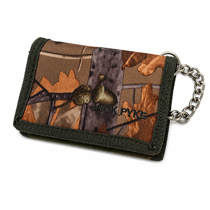 Jack Pyke Camo Wallet With Lanyard Chain