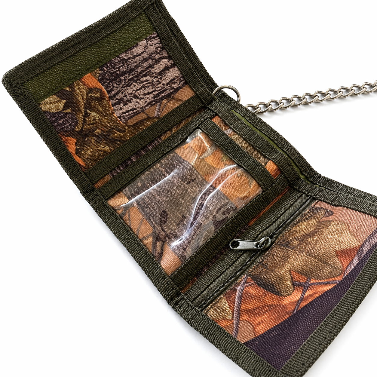 Jack Pyke Camo Wallet With Lanyard Chain