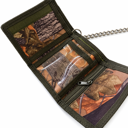 Jack Pyke Camo Wallet With Lanyard Chain