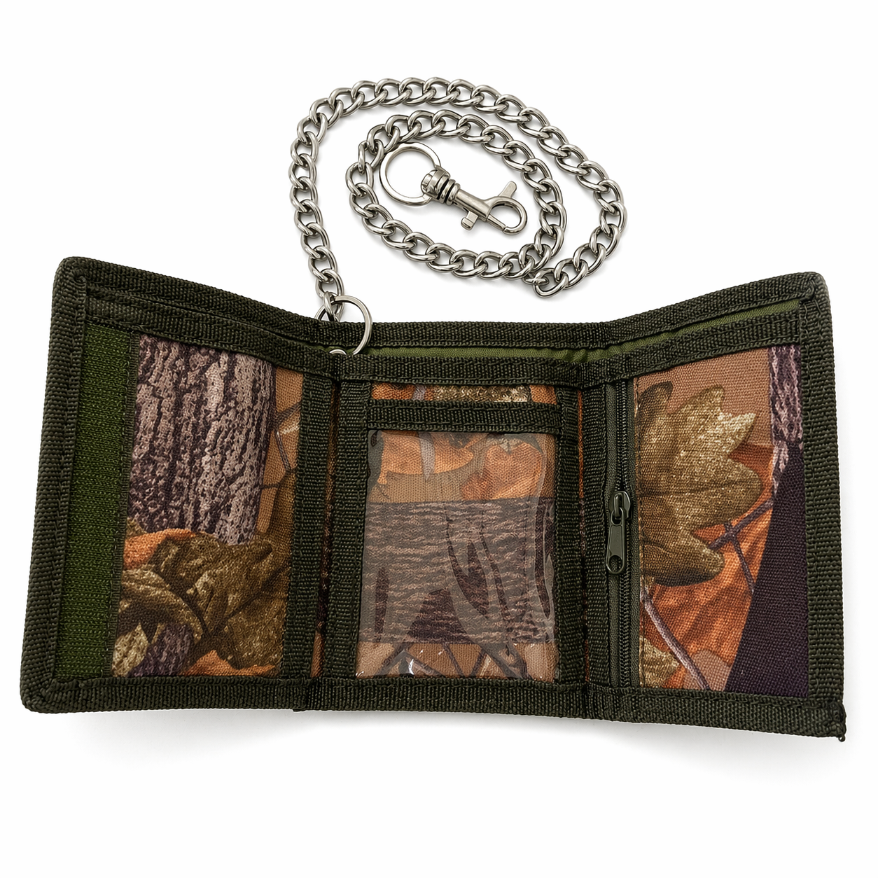 Jack Pyke Camo Wallet With Lanyard Chain