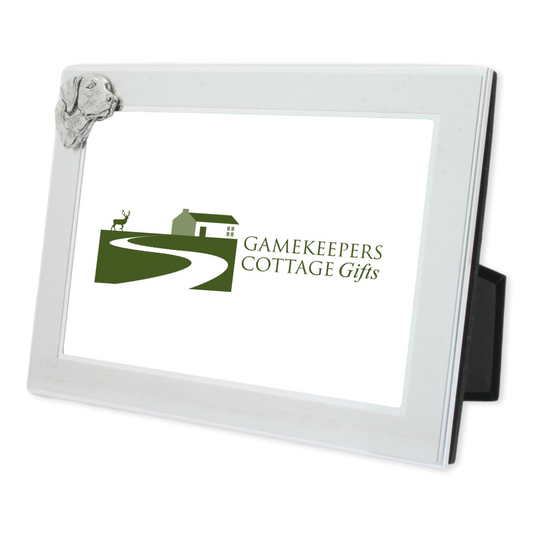 Personalised Gundog Metal Photo Frame 6"x4"