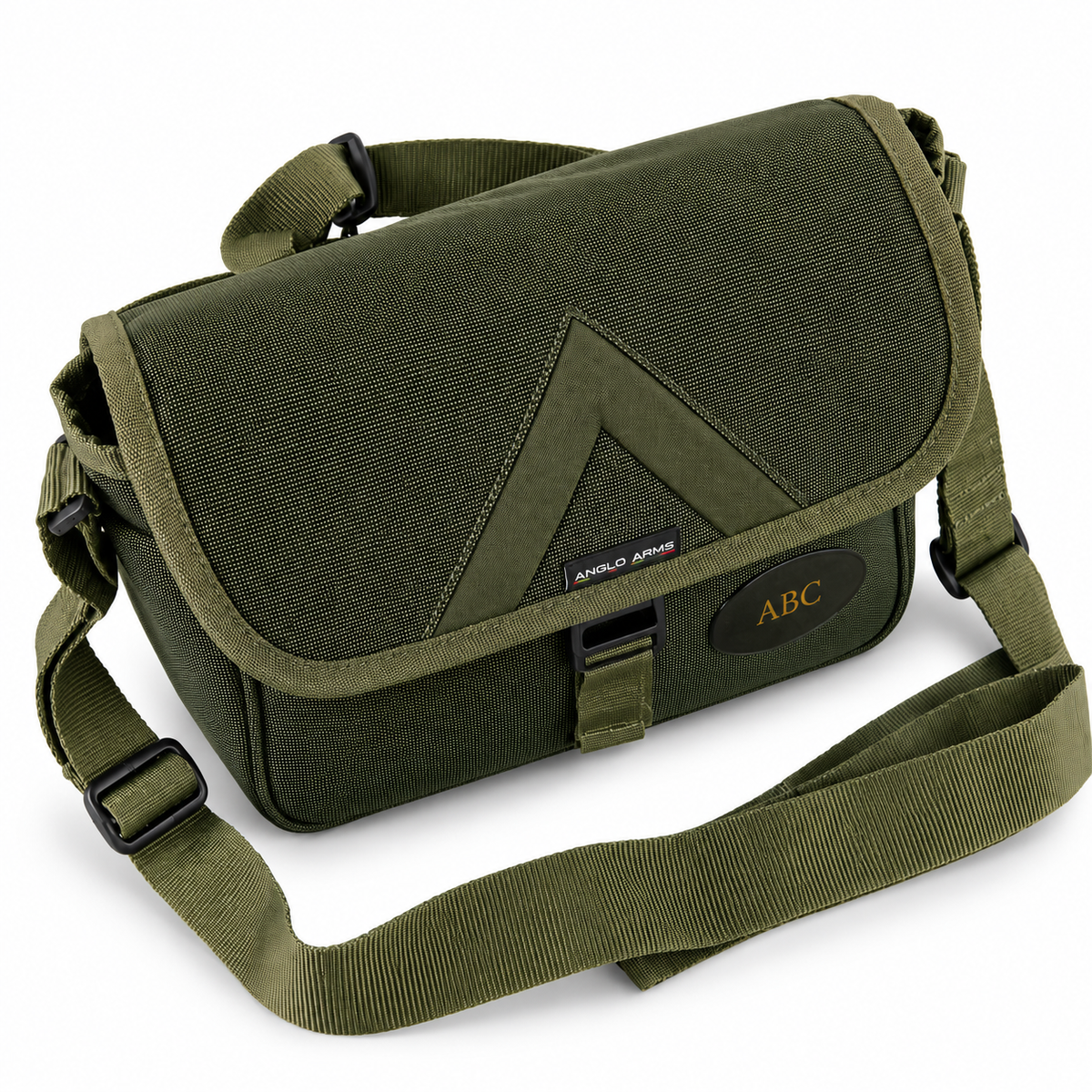 Personalised Canvas Messenger Cartridge Bag