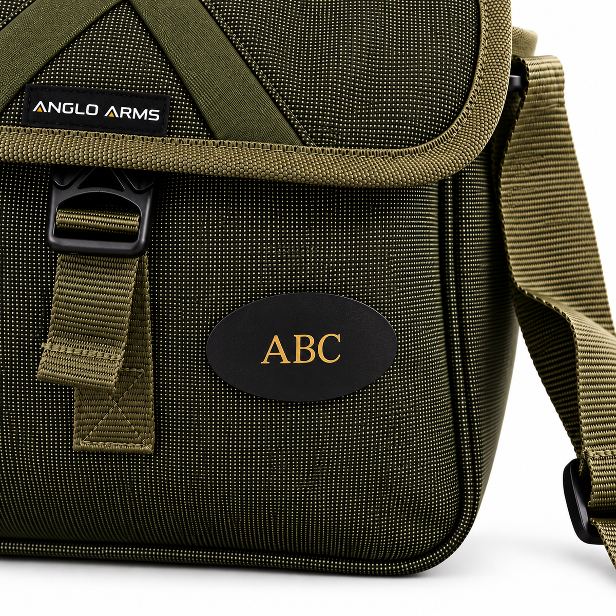 Personalised Canvas Messenger Cartridge Bag