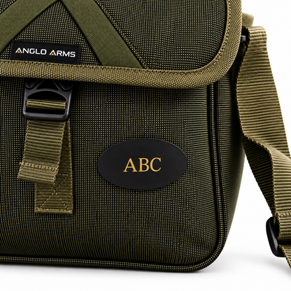 Personalised Canvas Messenger Cartridge Bag