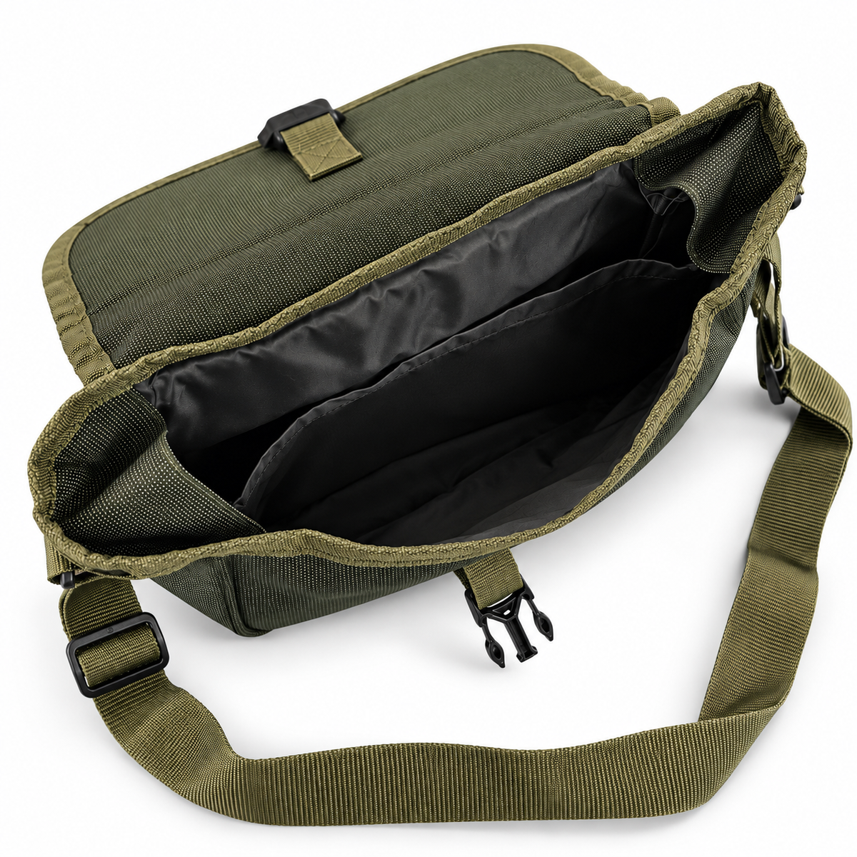 Personalised Canvas Messenger Cartridge Bag
