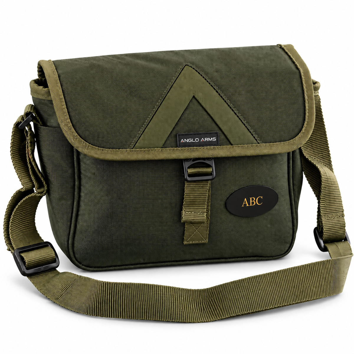 Personalised Canvas Messenger Cartridge Bag