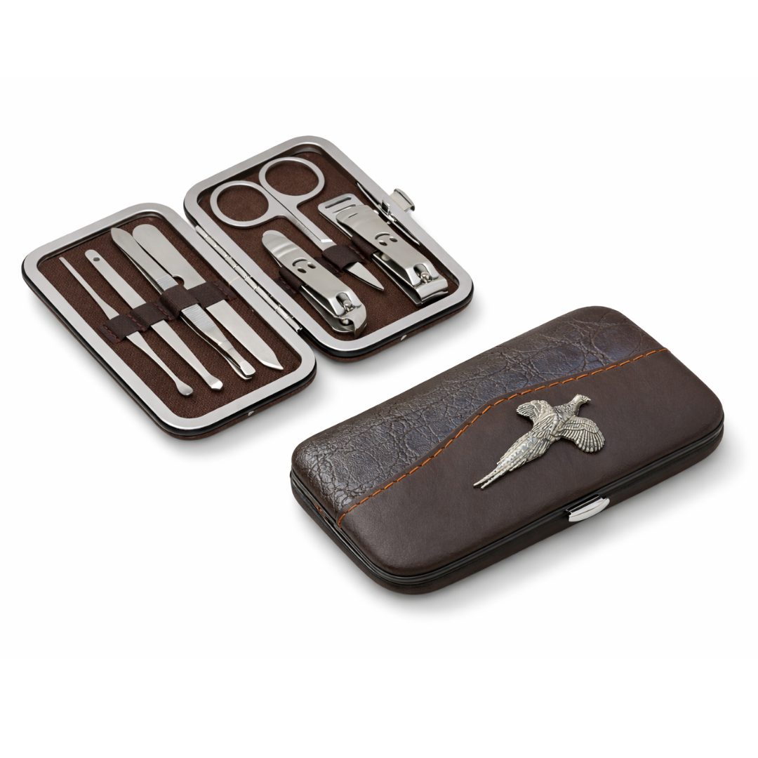 Pheasant Design Manicure Nail Clippers Set