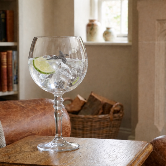 Pheasant Style 23 Oz Balloon Gin Glass