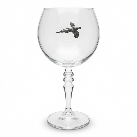 Pheasant Style 23 Oz Balloon Gin Glass