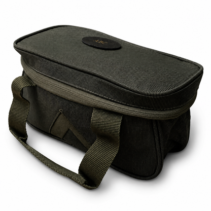 Personalised Green Canvas Shotgun Cartridge Bag