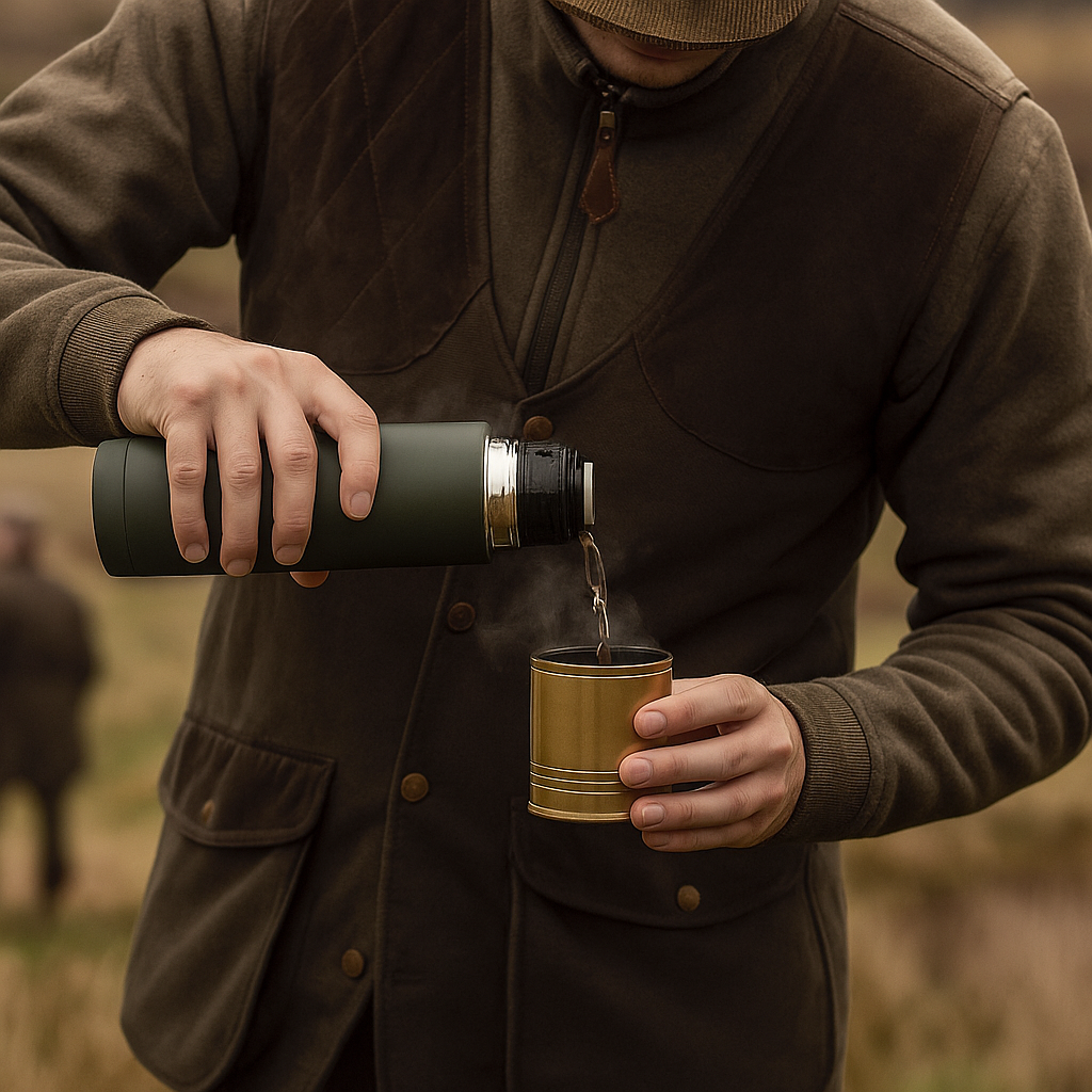 Shotgun Cartridge Vacuum Flask Thermal Hot or Cold Drinks