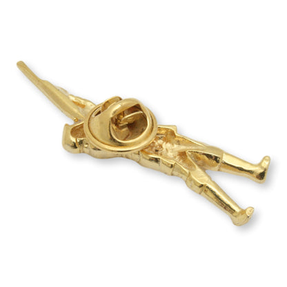 Gold Pheasant Shooting Lapel Back