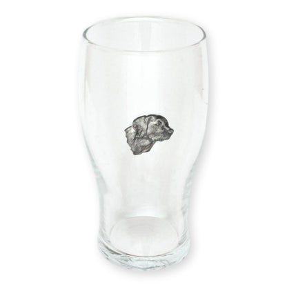 Labrador Or Spaniel Tulip Pint Glass